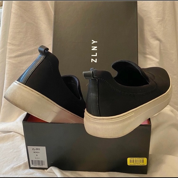 Stretch fabric loafer with platform sole - Picture 6 of 7